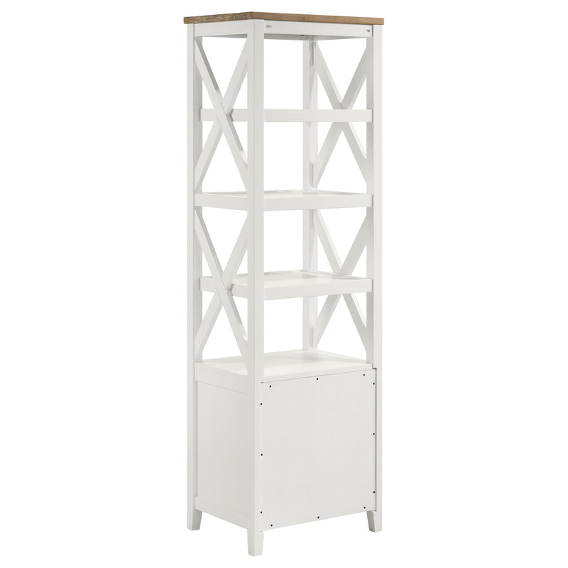 Hollis 3-piece 67-inch TV Stand Entertainment Center White