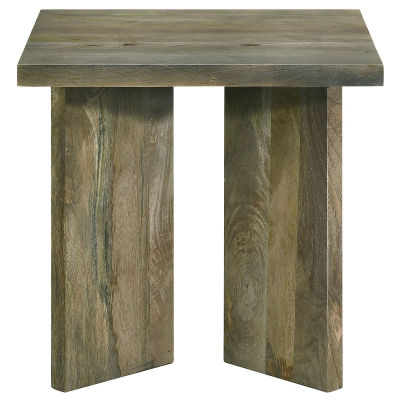 Andando Coffee and End Table Set Mango Brown
