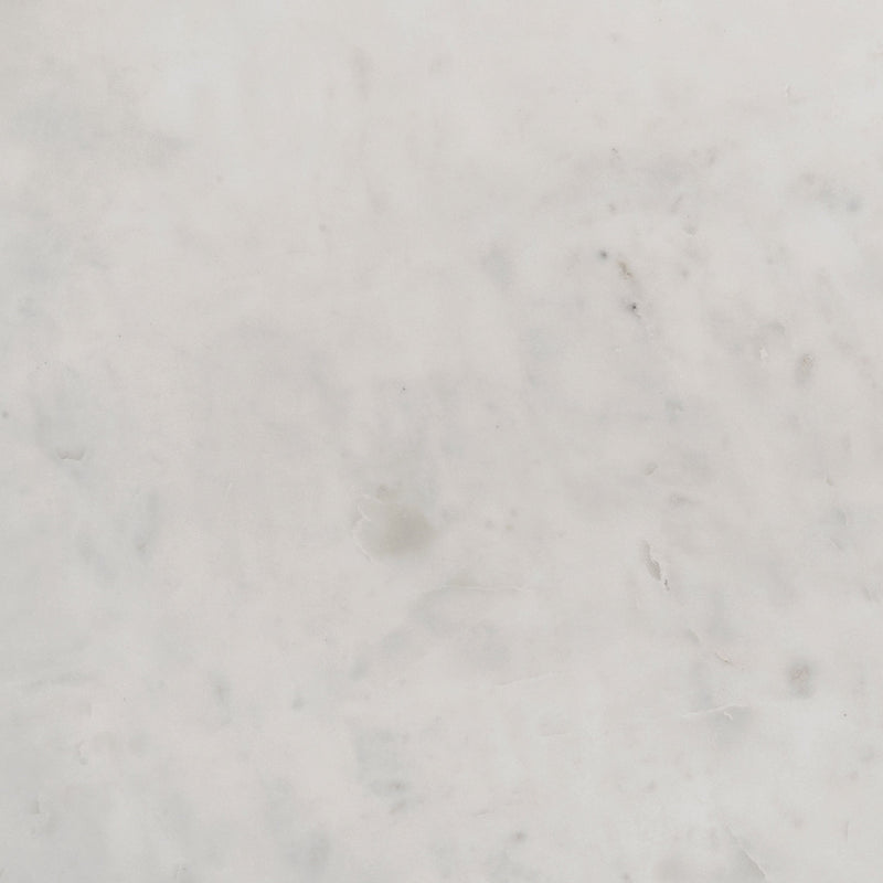 Astoria Round Genuine Marble Side End Table White