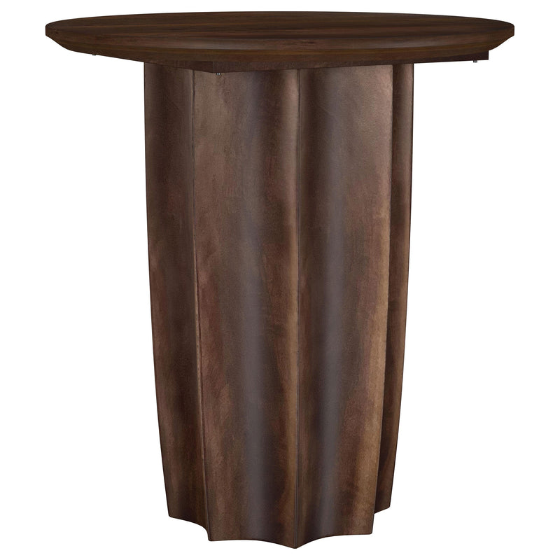 Cayenne 3-piece Solid Mango Wood Coffee Table Set Walnut