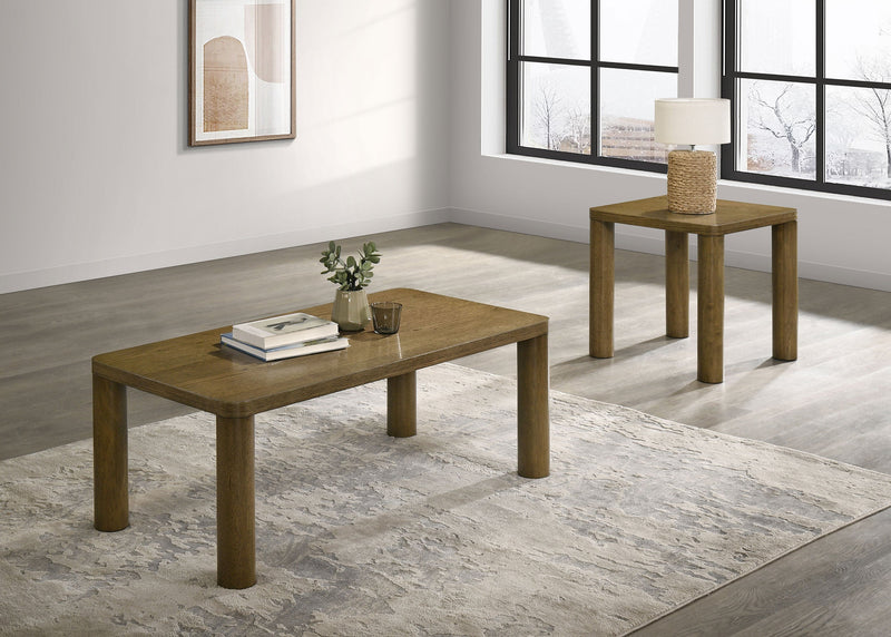 Castlewood Engineered Wood Accent Side End Table