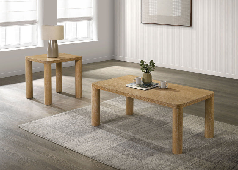 Castlewood Engineered Wood Accent Side End Table