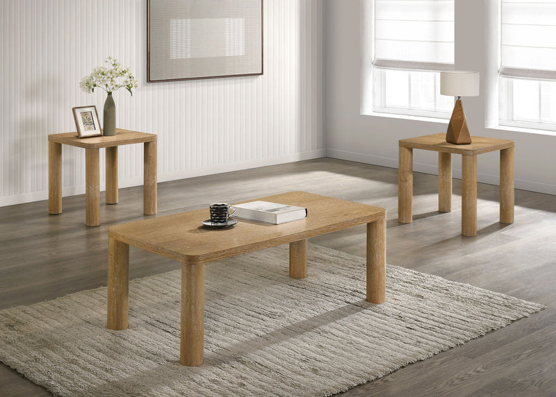 Castlewood Cocktail Coffee Table Set