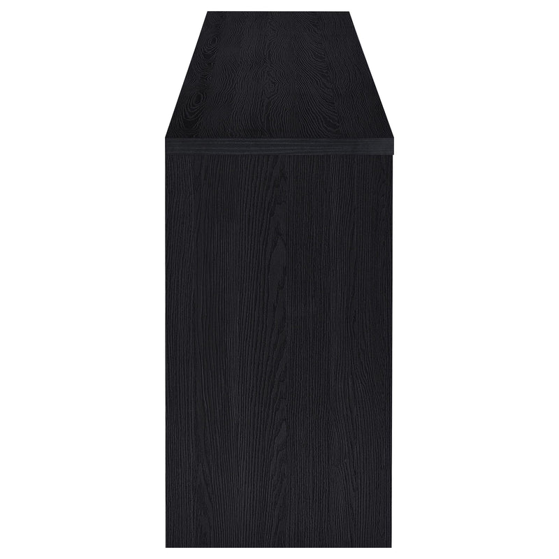 Denison 3-piece Entertainment Center 79-inch TV Stand Black