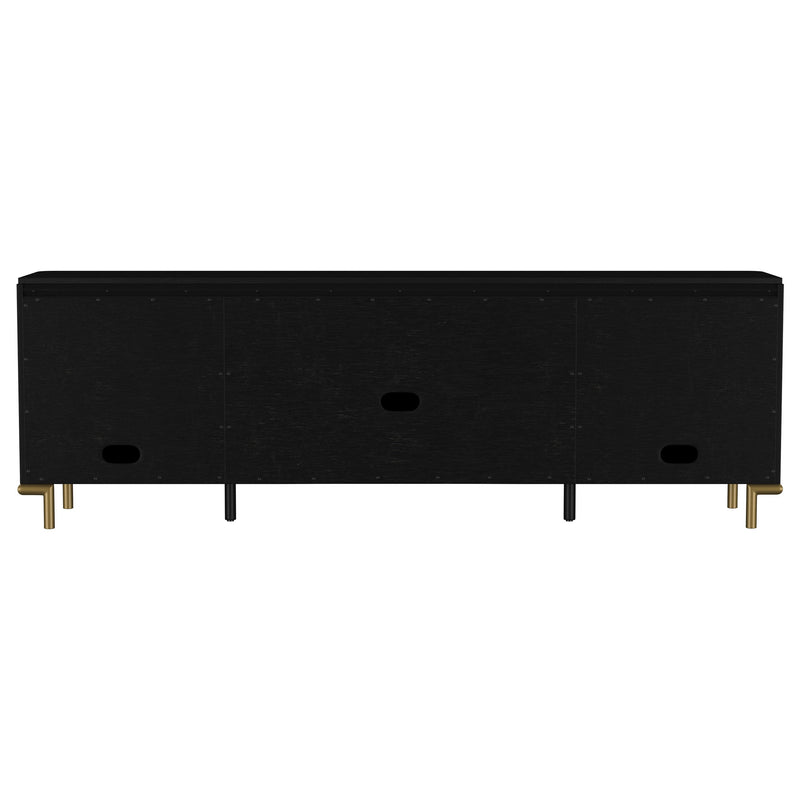 Arini Rattan Cane 2-door TV Stand Media Console