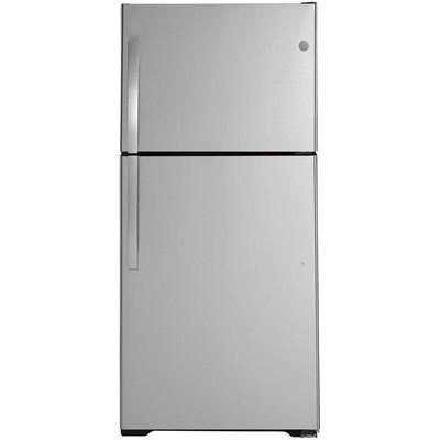 33-inch, 21.9 cu.ft. Freestanding Top Freezer Refrigerator with Upfront Fresh Food Temperature Controls (GTS22KMNRES)