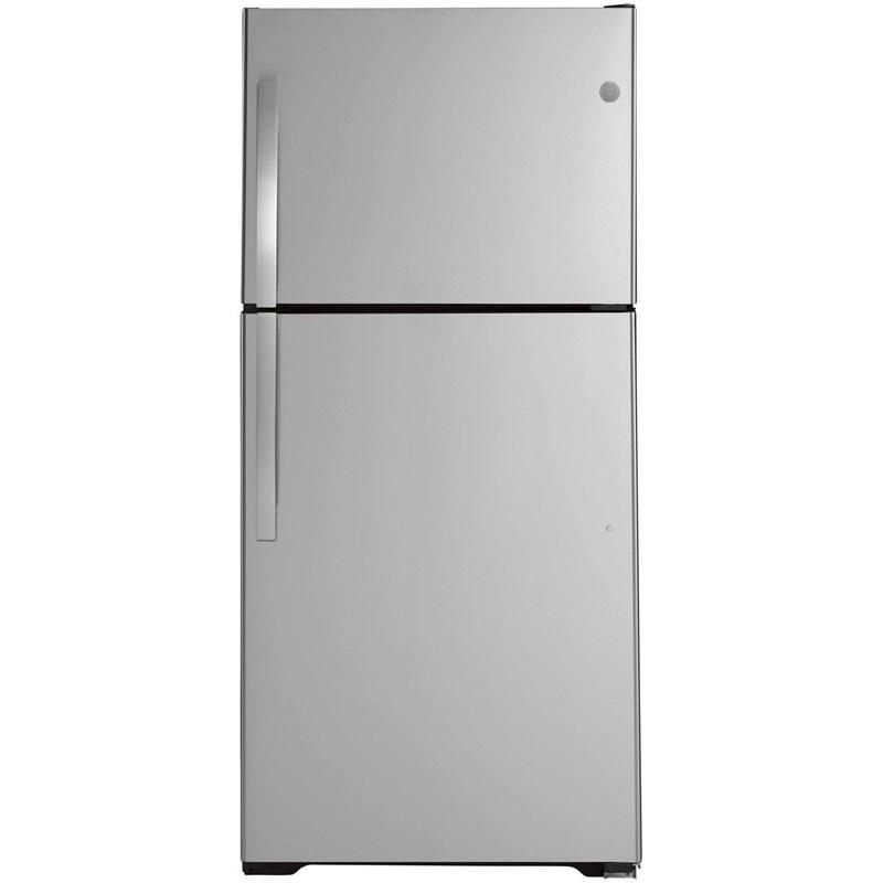 33-inch, 21.9 cu.ft. Freestanding Top Freezer Refrigerator with Upfront Fresh Food Temperature Controls (GTS22KYNRFS)