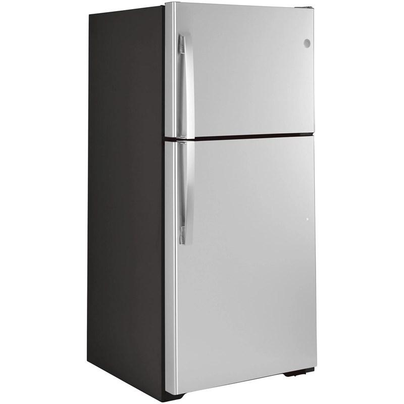 33-inch, 21.9 cu.ft. Freestanding Top Freezer Refrigerator with Upfront Fresh Food Temperature Controls (GTS22KYNRFS)