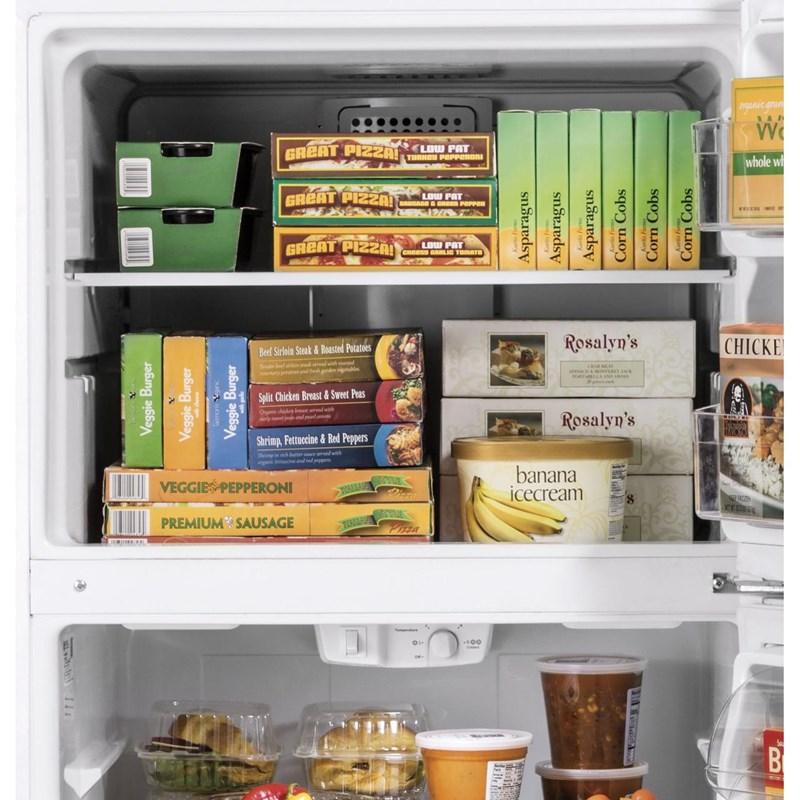 33-inch, 21.9 cu.ft. Freestanding Top Freezer Refrigerator with Upfront Fresh Food Temperature Controls (GTS22KYNRFS)
