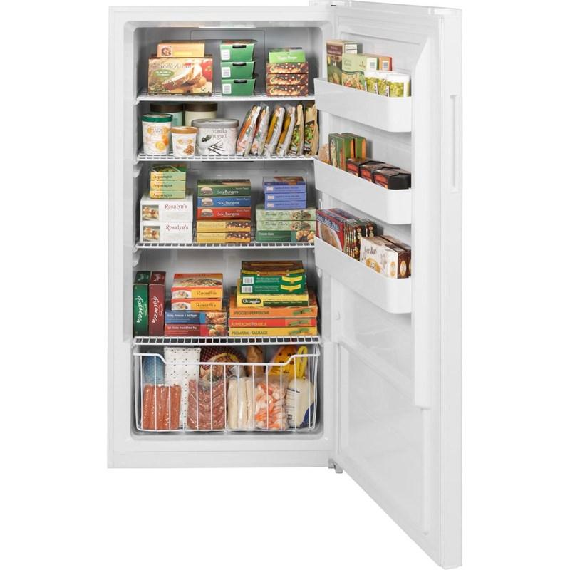 17.3 cu.ft. Upright Freezer with LED Lighting (FUF17QRRWW)