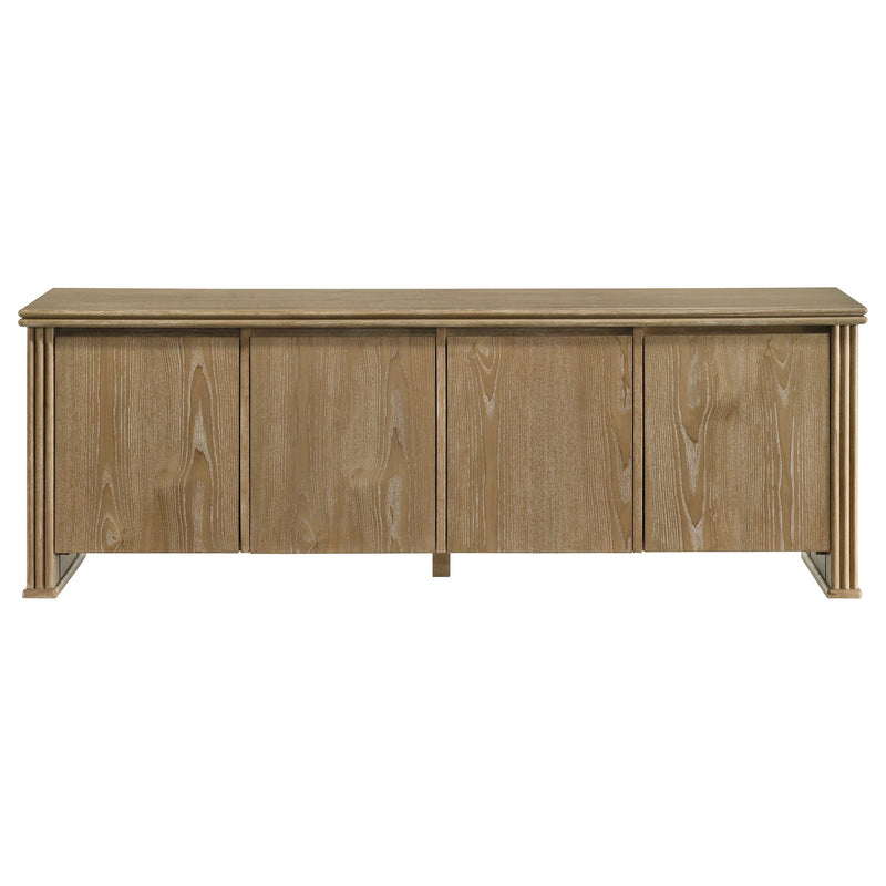 Adina 70-inch TV Stand Media Console Distressed Light Brown