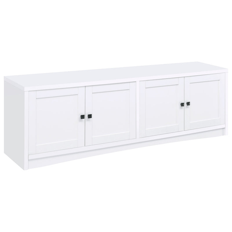 Laughlin 4-door Engineered Wood 78-inch TV Stand