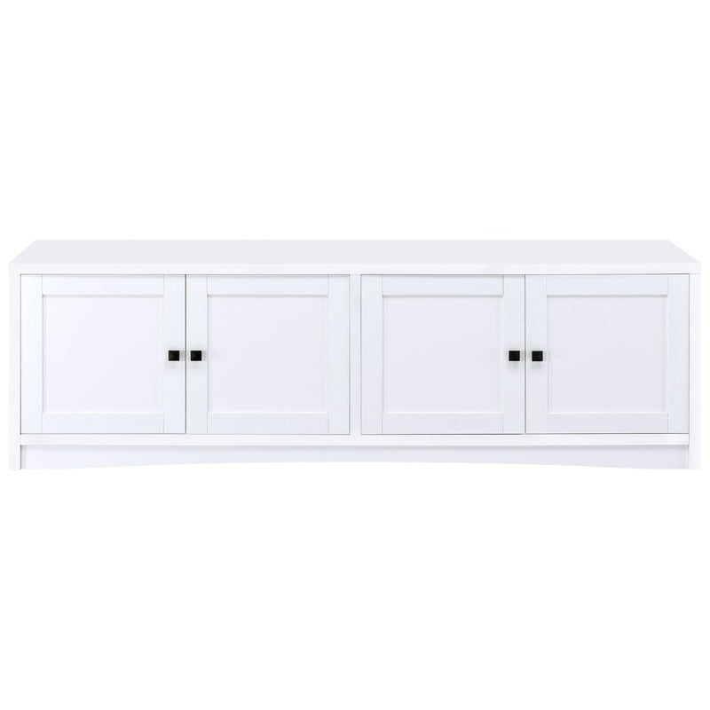 Laughlin 4-door Engineered Wood 78-inch TV Stand