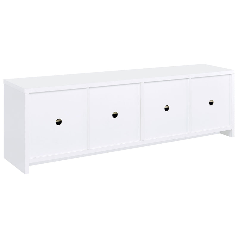 Laughlin 4-door Engineered Wood 78-inch TV Stand