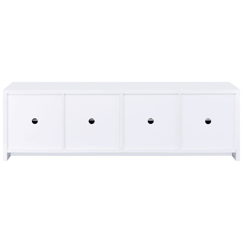 Laughlin 4-door Engineered Wood 78-inch TV Stand