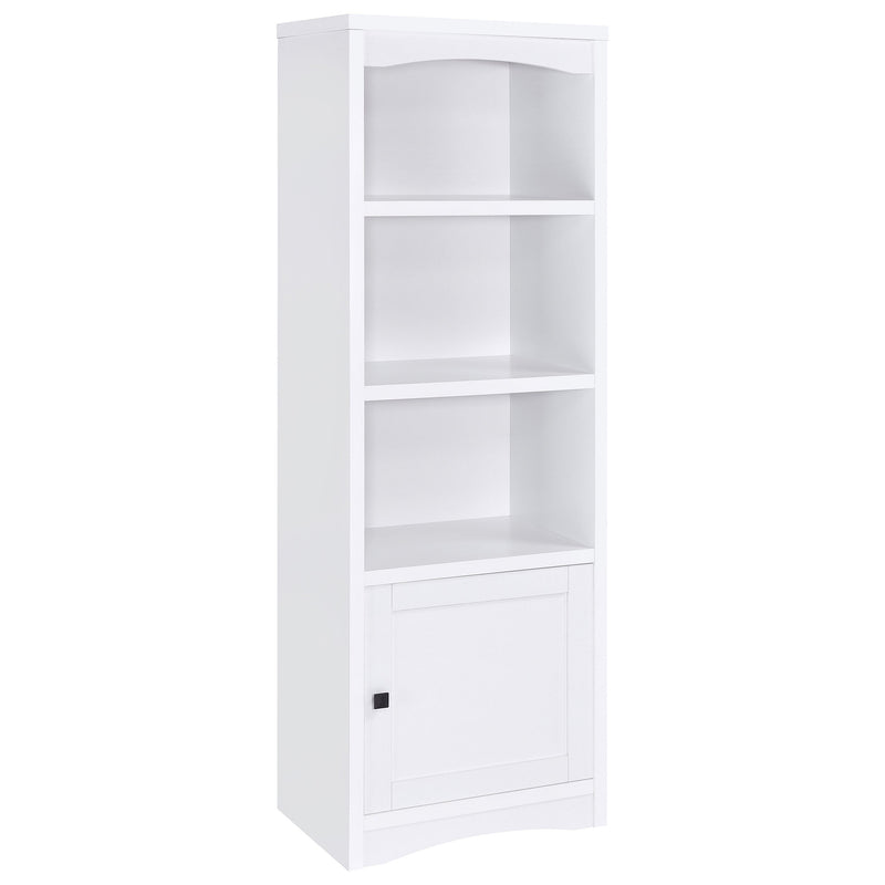 Laughlin 3-shelf Engineered Wood Media Tower
