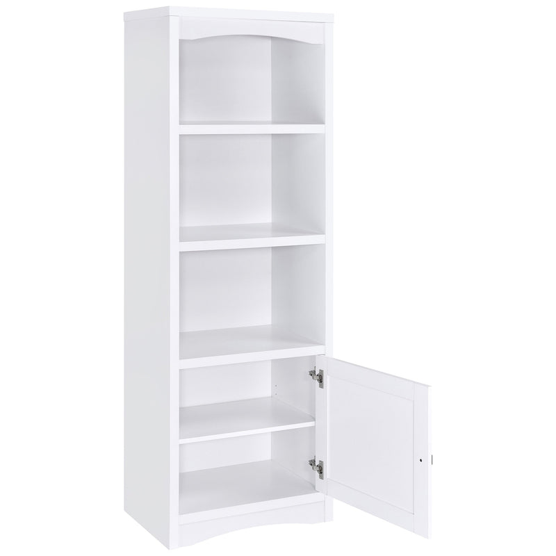 Laughlin 3-shelf Engineered Wood Media Tower