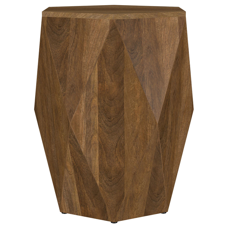 Zalika Solid Wood Coffee and End Table Set Natural