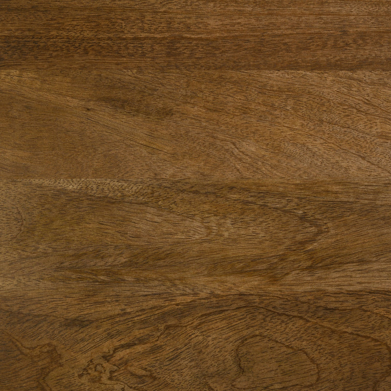 Zalika Hexagonal Solid Mango Wood Coffee Table Natural