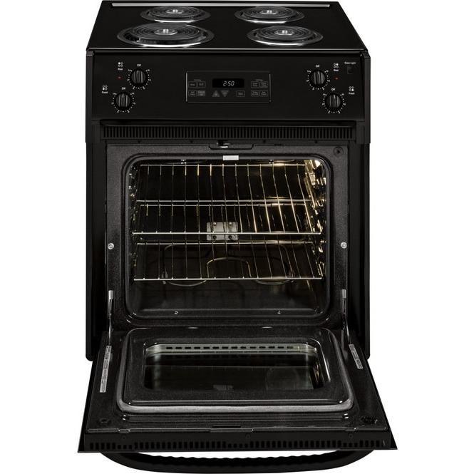 27-Inch Drop-In Electric Range with Sensi-temp (JM250DTBB)
