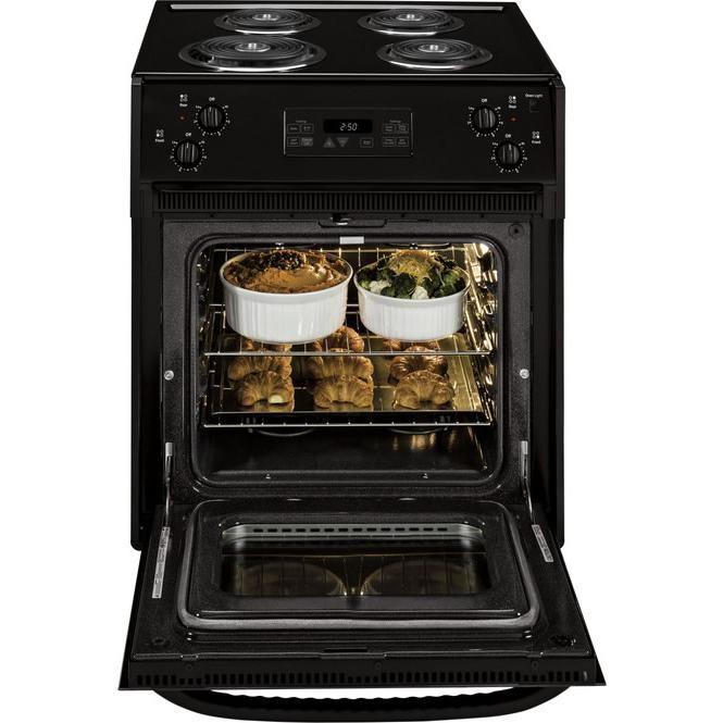 27-Inch Drop-In Electric Range with Sensi-temp (JM250DTBB)