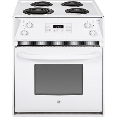 27-Inch Drop-In Electric Range with Sensi-temp (JM250DTBB)