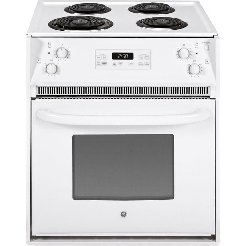 27-Inch Drop-In Electric Range with Sensi-temp (JM250DTWW)