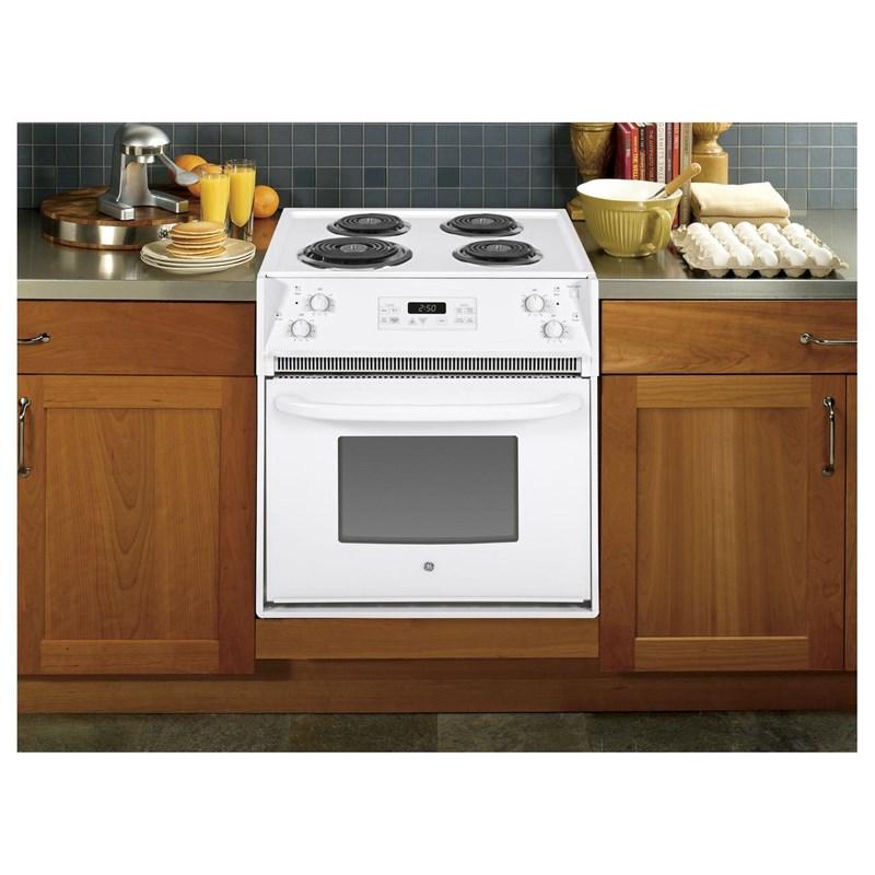 27-Inch Drop-In Electric Range with Sensi-temp (JM250DTWW)