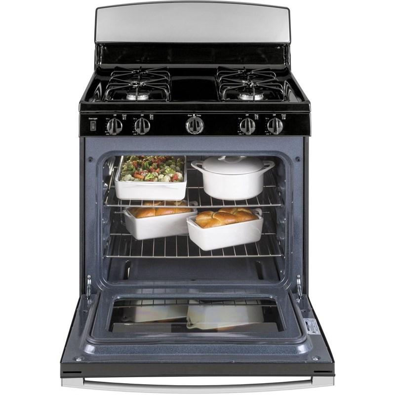 30-inch Freestanding Electric Range with Precise Simmer Burner (JGBS30RETSS)