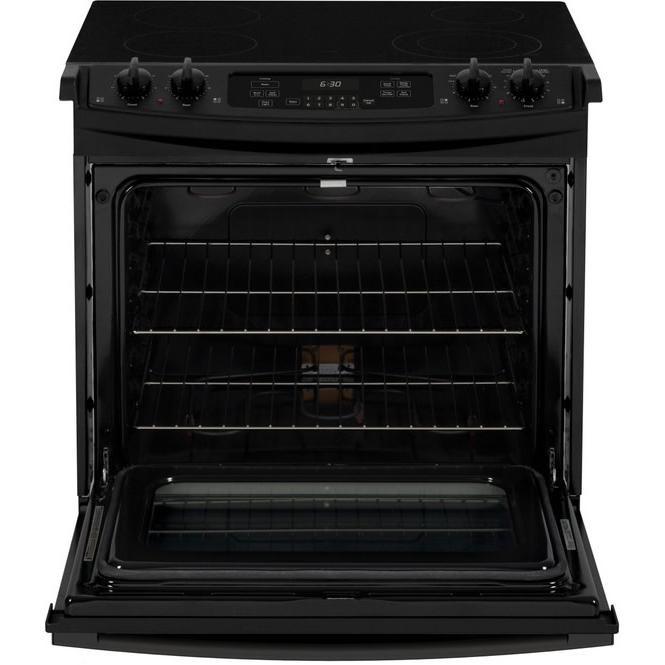 30-inch, Drop-In Electric Range with Ceramic Glass Cooktop (JD630DTBB)