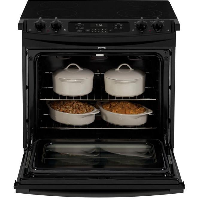30-inch, Drop-In Electric Range with Ceramic Glass Cooktop (JD630DTBB)