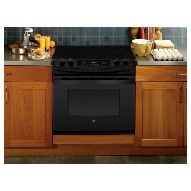 30-inch, Drop-In Electric Range with Ceramic Glass Cooktop (JD630DTBB)
