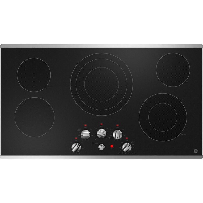 36-inch Built-in Electric Cooktop (JEP5036STSS)
