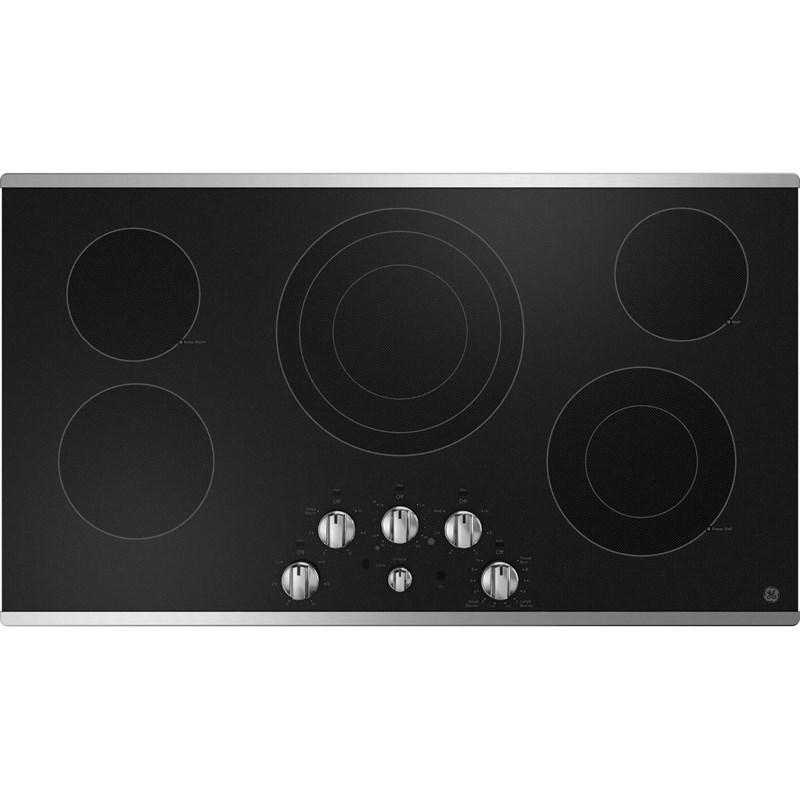 36-inch Built-in Electric Cooktop (JEP5036STSS)