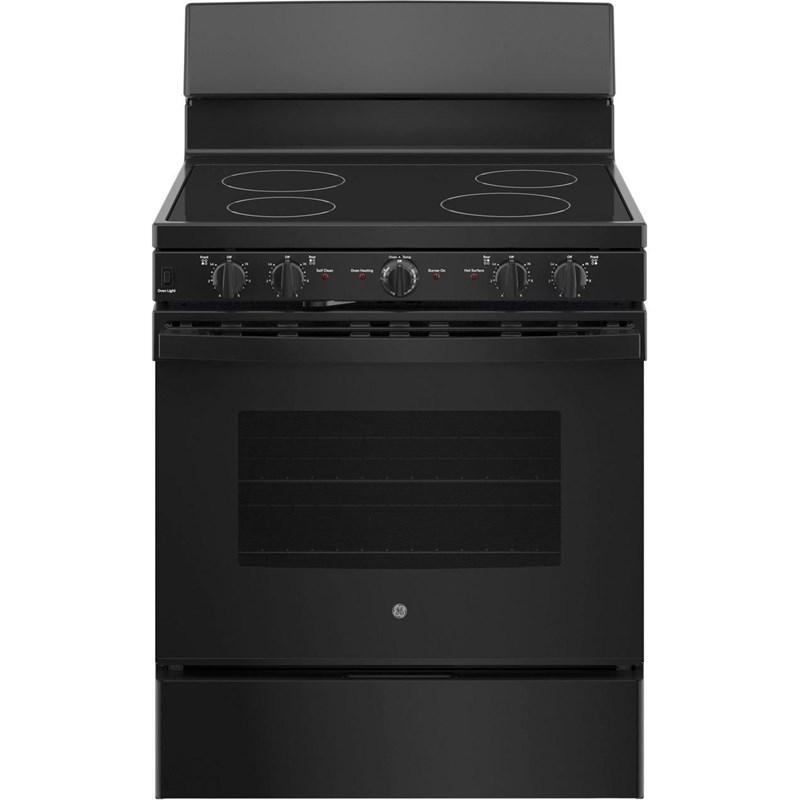 30-inch Freestanding Electric Range with Radiant Smooth Cooktop (JB480DTBB)