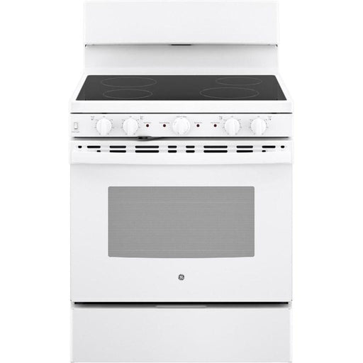 30-inch Freestanding Electric Range with Radiant Smooth Cooktop (JB480DTWW)
