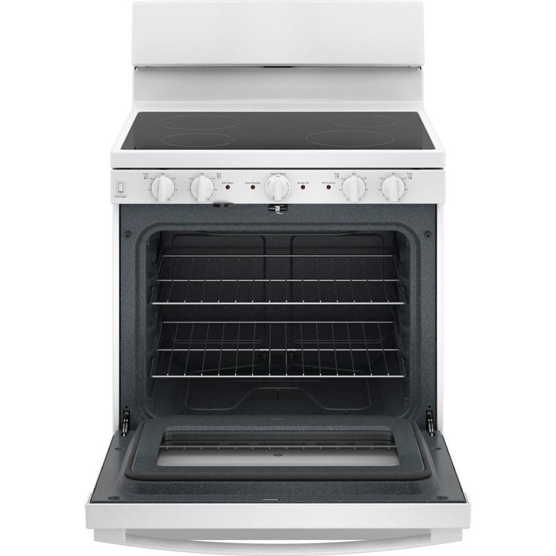 30-inch Freestanding Electric Range with Radiant Smooth Cooktop (JB480DTWW)