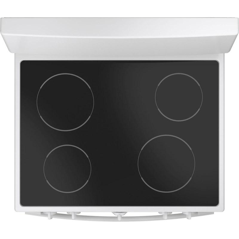30-inch Freestanding Electric Range with Radiant Smooth Cooktop (JB480DTWW)
