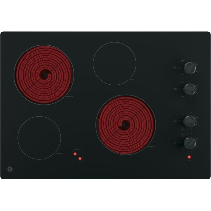 30-inch Built-in Electric Cooktop (JP3030DWBB)