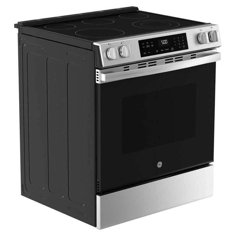 30-inch Slide-in Electric Range with Crisp Mode (GRS500PVSS)