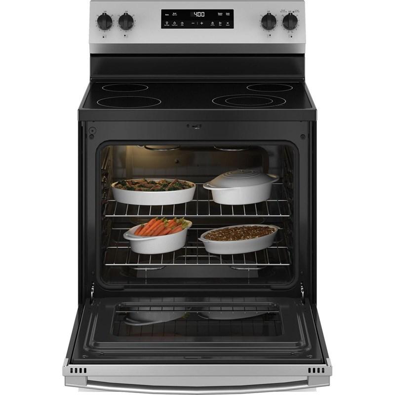 30-inch Freestanding Electric Range with Steam Clean (GRF400SVSS)