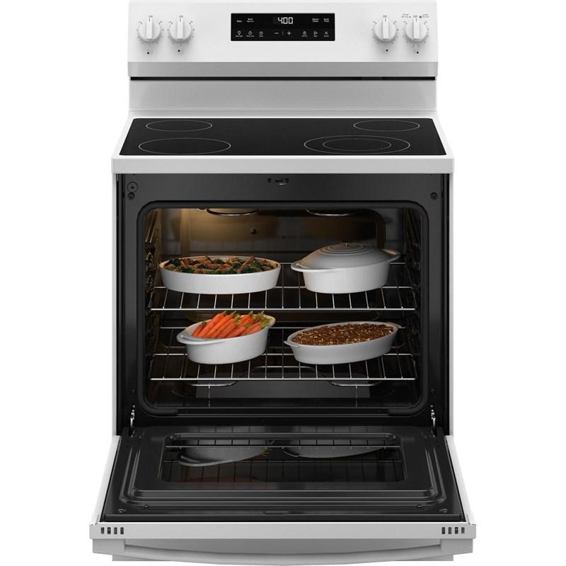30-inch Freestanding Electric Range with Steam Clean (GRF400SVWW)