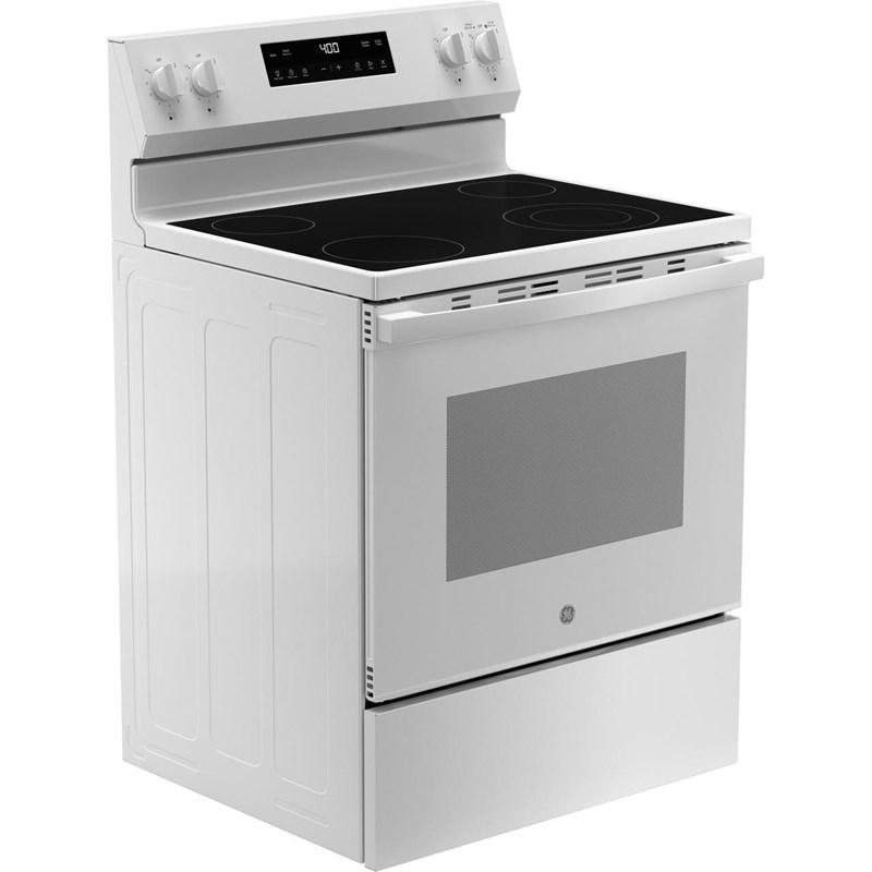 30-inch Freestanding Electric Range with Steam Clean (GRF400SVWW)