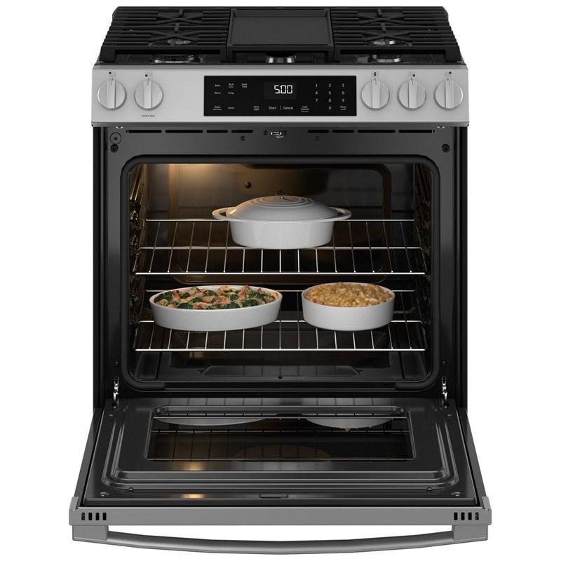30-inch Slide-in Gas Range with Griddle (GGS500PVSS)