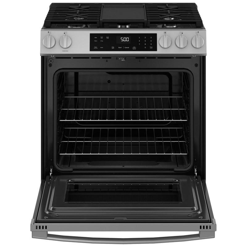30-inch Slide-in Gas Range with Griddle (GGS500PVSS)