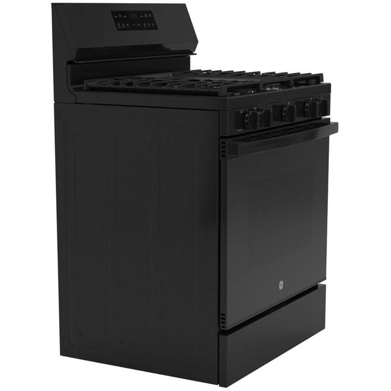 30-inch Freestanding Gas Range with Center Oval Burner (GGF500PVBB)
