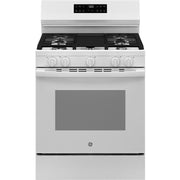 30-inch Freestanding Gas Range with Center Oval Burner (GGF500PVWW)