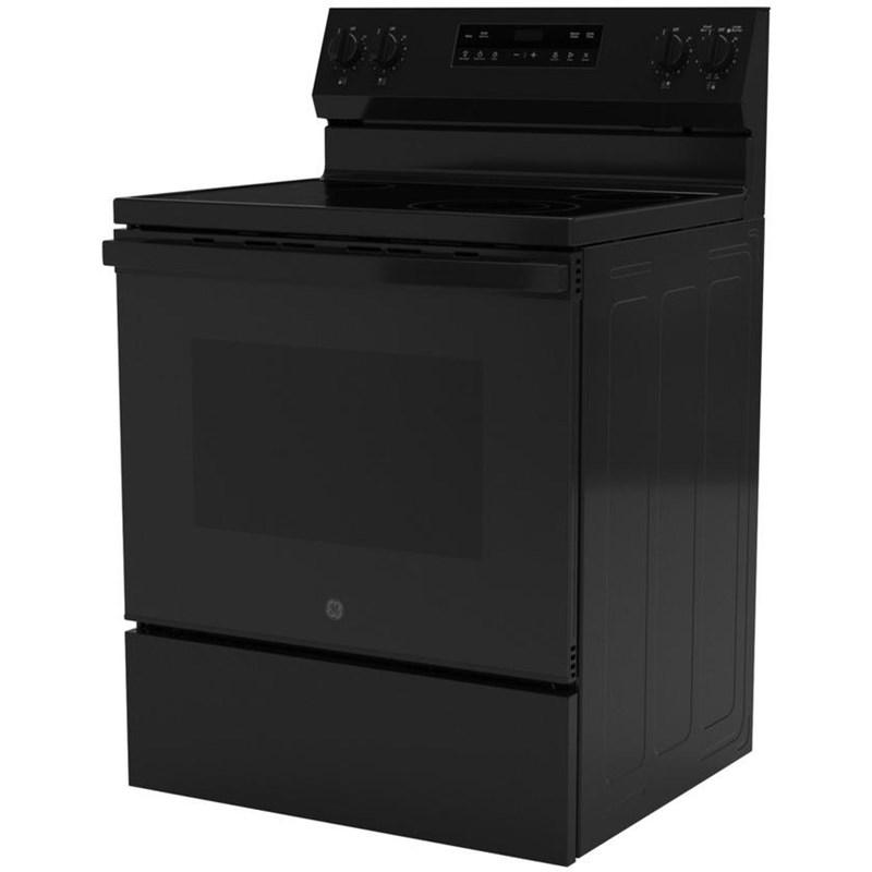30-inch Freestanding Electric Range with Steam Clean (GRF400SVBB)