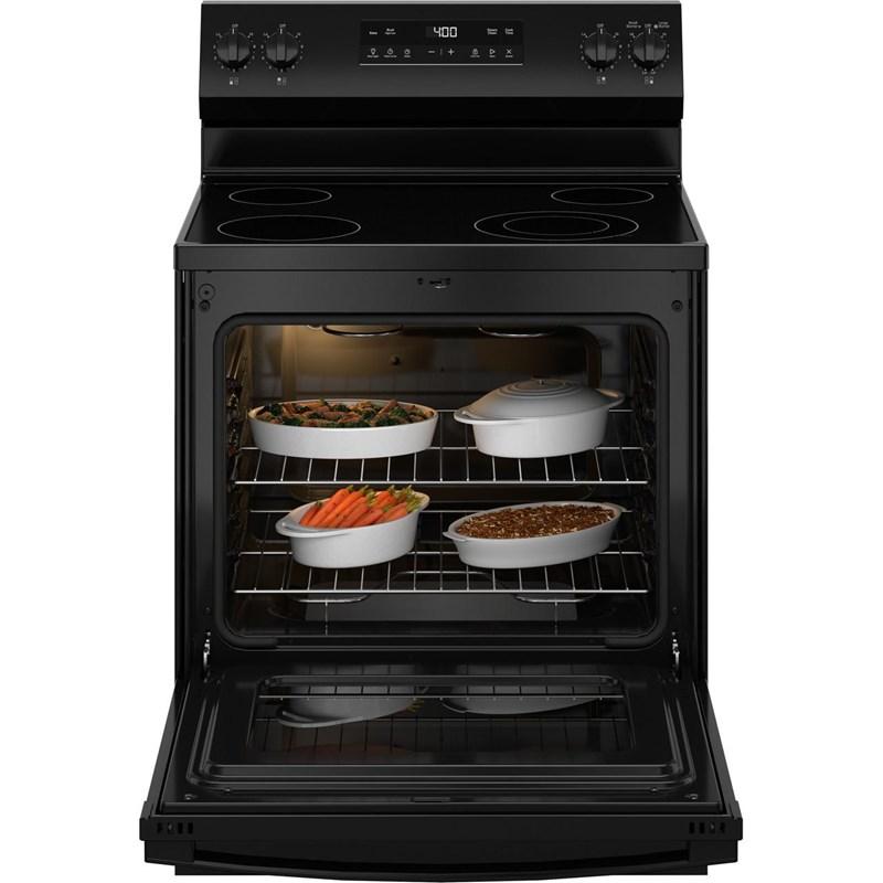 30-inch Freestanding Electric Range with Steam Clean (GRF400SVBB)