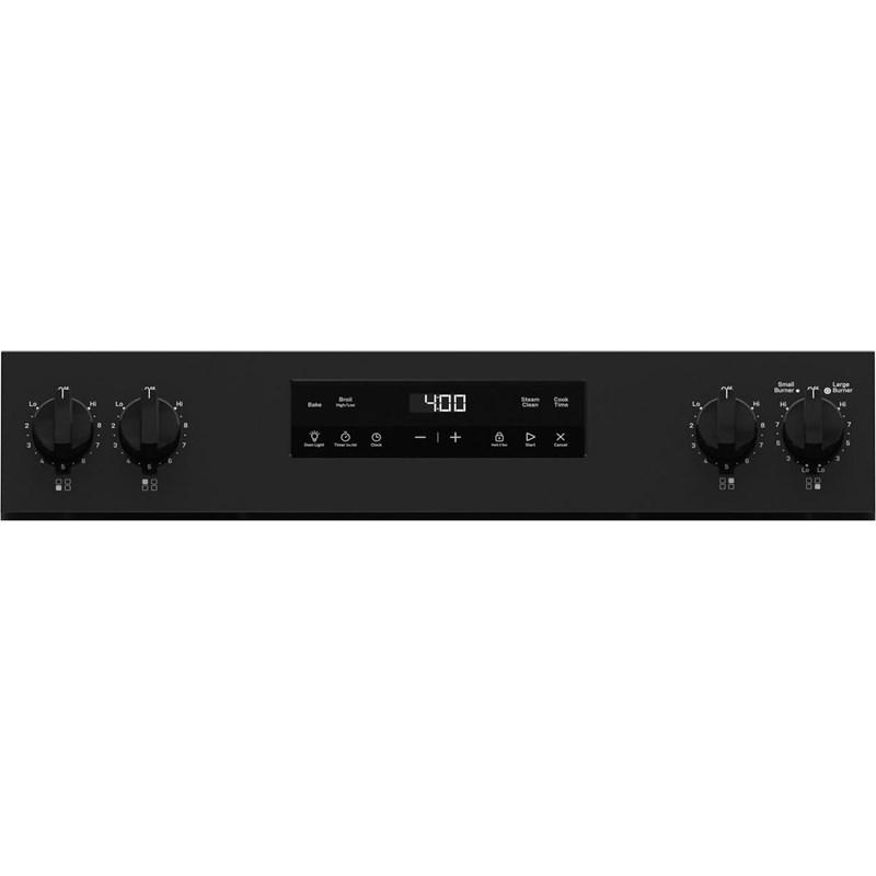 30-inch Freestanding Electric Range with Steam Clean (GRF400SVBB)